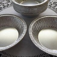 50 Silver Aluminum Foil Tart Pan 3&quot; A90 Wilkinson Disposable Mini Pie Tin N3