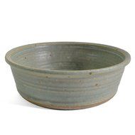The Potters, LTD 7-inch Pie Plate / Baking Dish, Green