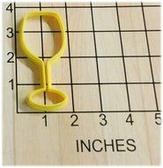 Wine Glass Shape Cookie Cutter #1008