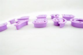 Ylife Set of 36pcs DIY Letter Number Cake Mould Fondant Sugarcraft Cookie Plunger Cutter Mold Decorating Tools N3