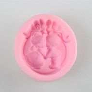 Y&amp;XL&amp;H Bride and Groom Shaped Soap Molds Wedding Mould Fondant Cake Chocolate Silicone Mold, Decoration Tools... N2