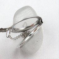 Bit Fly Stainless Steel Sphere Locking Spice Tea Ball Strainer Mesh Infuser tea strainer Filter infusor (6) N4