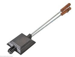 Heavy Duty Square Single Or Double Jaffle Pie Iron Sandwich Cooker N4