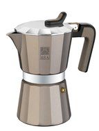 Bra Design Titanium 6 Cup Aluminum Coffee Maker