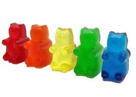 Okallo Products Silicone Gummy Bear Mold - Perfect for Chocolate, Candy, Gummies, and More! (Blue - 2 Molds with... N2