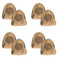 Acoustic Audio B4RS Sandstone Rock Speakers 4 Pair Pack Outdoor Weatherproof