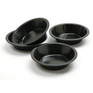 Norpro Mini Non Stick Pie Pan Set Of 4 with Pie Top Cutters Set Of 2 Durable