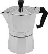 Argon Tableware 3 Cup Italian Style Stove Top Espresso Coffee Percolator. Traditional Design