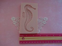 Sea Horse Silicone Mold By Oh! Sweet Art FDA Approved for Food N2