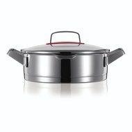 Kuhn Rikon "Modern" 2.5 L Roaster, 9.45", Silver N4