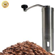 Adjustable Manual Stainless Steel Ceramic Burr Coffee Grinder