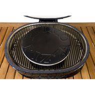 Primo 338 Porcelain Glazed Pizza Baking Stone for Primo Oval XL or Kamado Grill N3
