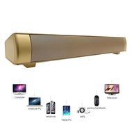 Wireless Sound Bar Bluetooth Speaker, Support TF card, 15.7in (Silver) N4
