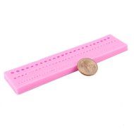uxcell Pearl String Beads Silicone Mold Cake Decorating Fondant Baking Mould Tool N6