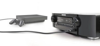 Marantz NR1403 Slim Line 5.1-Channel Home Theater AV Receiver (Discontinued by Manufacturer) N5