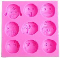 HT BAKEWARE | Emoji Faces Silicone Mold