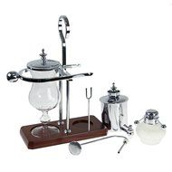 LNC Royal Belgian Balance Coffee Machine Syphon Maker with Refractory Borosilicate Glass Easy to Clean 11 x 4.3... N3