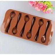Sher Fashion Silicone Chocolate Mold Ice Jelly Cake Decorating Kitchen Sweet Food Bakeware Cooking Cake Tools(...