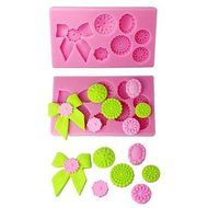 Sher FOUR-C Silicone Cupcake Mold Lady Shoes Sugar Craft Mould Color Pink N2