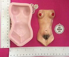 Bachelorette Party Woman Body, Silicone Mold for fondant, chocolate and more... By Oh! Sweet Art FDA Approved... N2