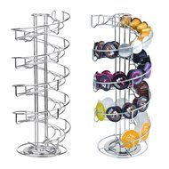 Toplife Nespresso Coffee Capsules Holder Carousel.Chrome N5
