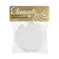 Hanna K. Signature 75 Count Elements Self-Standing Baking Cups, 3&quot;, White