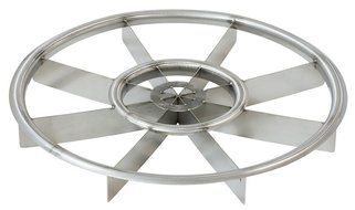 Lloyd Pans The Equalizer Multi-Blade Rocker Knife 16 inch 10-Slice Pizza Cutter