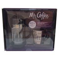 French Coffee Press or Tea Maker and Ceramic Coffee Mug Christmas Gift Set (32 oz) N2