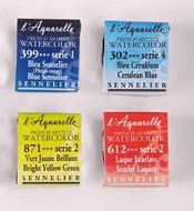 Sennelier Watercolour Half Pan S1 - Warm Grey (705)