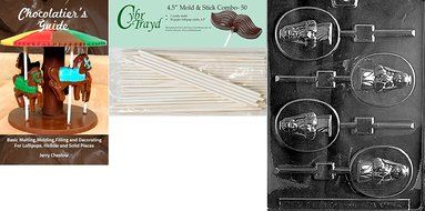 Cybrtrayd R045 Girl Communion Lolly Chocolate Candy Mold with Exclusive Cybrtrayd Copyrighted Chocolate Molding... N10