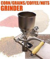 New Heavy Duty Cast Iron Corn Grain Coffee Grinder Mill N3