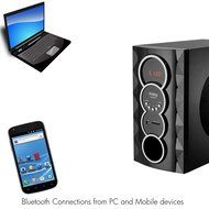 Frisby FS-5070BT 5.1 Surround Sound Home Theater Speakers System with Bluetooth USB/SD and Remote N3