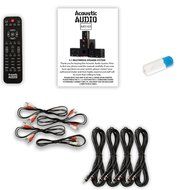 Acoustic Audio AA5103 Home Theater 5.1 Speaker System with USB Bluetooth and 4 Extension Cables N2