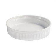 American Atelier Bistro Fluted Mini Bakers Bowl, White