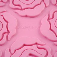 Round Cake Pan Silicone Non-Stick Rose Flower Muffin Baking Cake Pan Tray Mold Bakeware 9inch X 1.9inch 1 Pcs