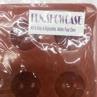 FUNSHOWCASE Mini 24 Cavites Hemisphere Dome Silicone Mold N2