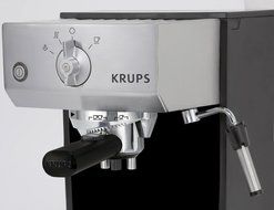 KRUPS XP5220 Pump Espresso Machine with KRUPS Precise Tamp Technology and Stainless Steel Control Panel, Black N3