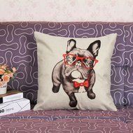 Beautyvan Comfortable Vintage Cotton Linen Sofa Soft Waist Throw Cushion Cover N2