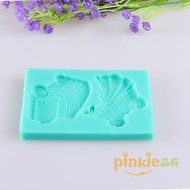 Sher Car And Baby Carriages Fondant Cake Chocolate Silicone Molds,Decoration Tools Bakeware N2