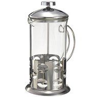 &quot;350ml Stainless Steel Glass Teapot Cafetiere French Coffee Tea Filter Press Plunger&quot; shopping N2