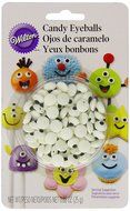 Wilton 710-0132 Halloween Spooky Candy Eyeballs, 1 oz N3