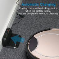 Volca Robot Vacuum Cleaner and Mop, Vacuuming Sweeping and Mopping All-in-one, Auto Charge Virtual Wall Remote... N5