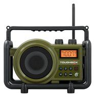Sangean Portable Digital Ultra Rugged AM/FM Radio Receiver with Large Easy to Read Backlit LCD Display N4