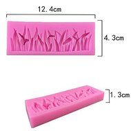 Y&amp;XL&amp;H The Grass Style Candy Fondant Cake Molds For The Kitchen Baking Molds
