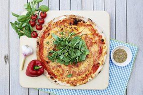 #1 Pizza Stone - Baking Stone. Rectangular 14"x16" - Perfect for Oven, BBQ and Grill N2