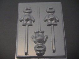 Baby Cracker Monster Chocolate Candy Lollipop Mold Cookie