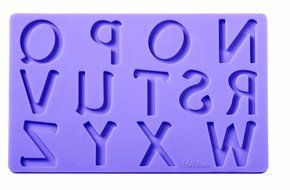 Wilton Fondant and Gum Paste Silicone Mold Set, Letters and Numbers N2
