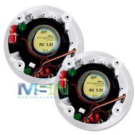 PBX (PowerBass) Home Audio MC-5.2C 5-1/4" M-Series Integra Cinema 2-Way In-Ceiling Speakers N2