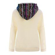 Women&#039;s Sweater,Laimeng Long Sleeve Plus Velvet Thickened Hooded Sweater Top Blouse (S, Black) N7