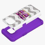 Galaxy S7 Case, HLCT Rugged Shock Proof Dual-Layer Case for Samsung Galaxy S7 (2016) (Owl Blue) N4